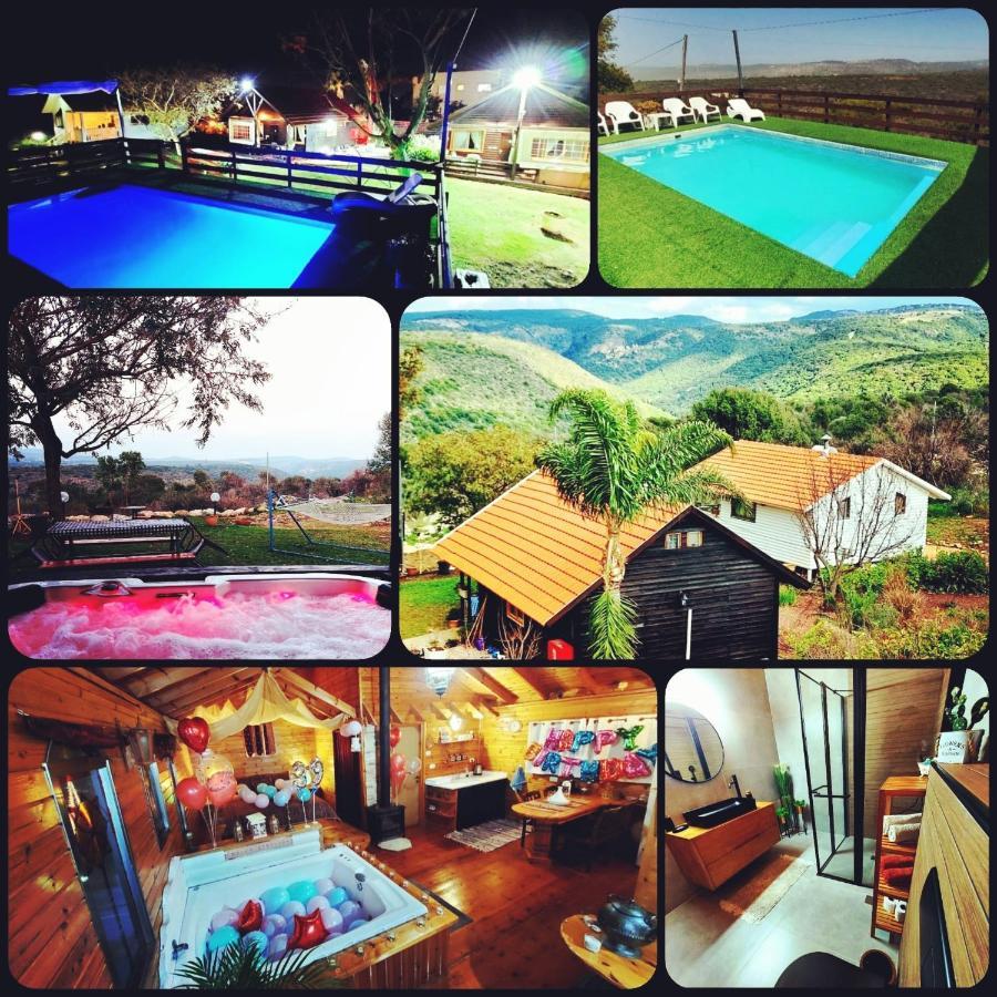 Villa Tal Nof Cabins Manot Exterior foto